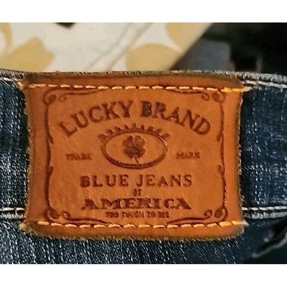 Lucky Brand Womens Jean 10/30 Straight Sofia Skinny Medium Wash Denim Capote - Picture 5 of 12